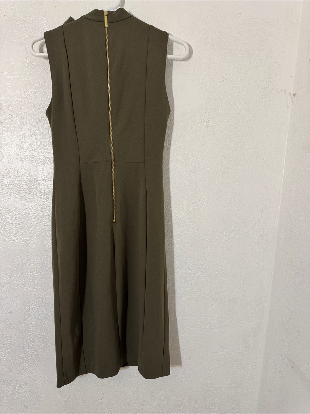 Calvin Klein green olive or dark green dress size 4 - Picture 14 of 16